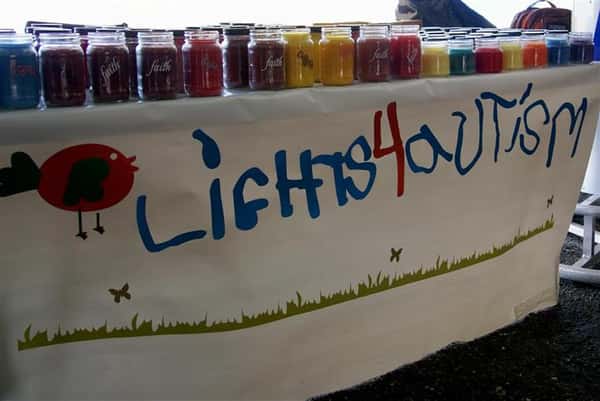 Lights 4 Autism Candles