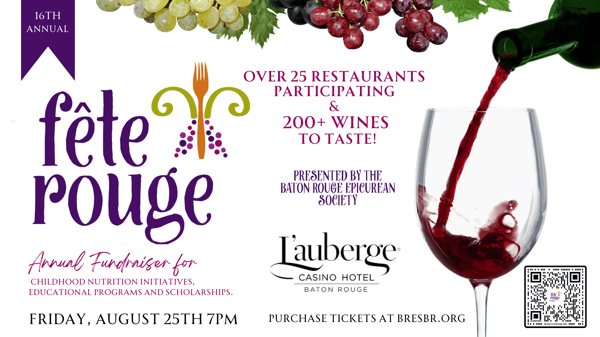 wine casino fete food event baton rouge captial