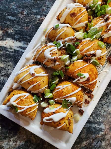 Cheddar Perogies
