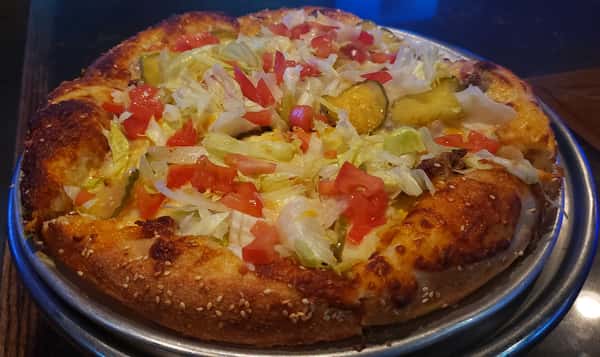 Bacon Cheeseburger Pizza