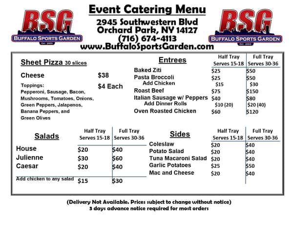 catering
