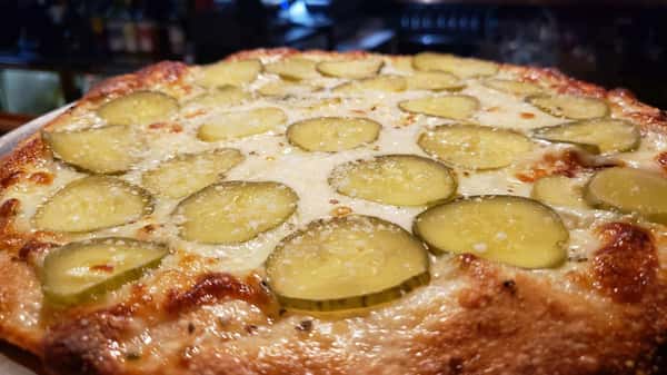 Large Pickle Pizza