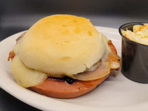 Fried Bologna & Onions