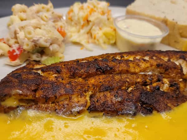 Blackened Haddock