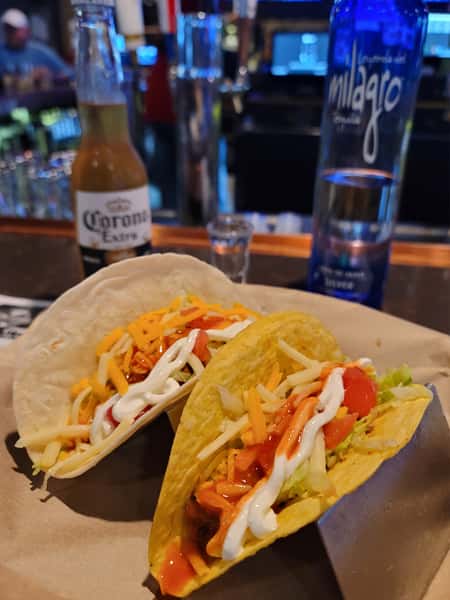 Taco Tuesday Tacos, Corona and Milagro