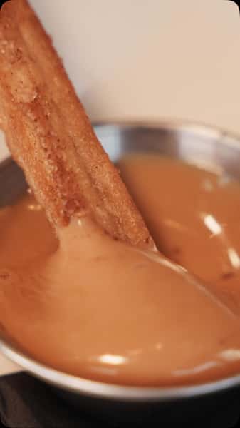 That crunch. That dip. That oh-my-goodness moment. 🤌Consider this your sign to save room for our #churros 💕 😚 Golden, crispy, cinnamon-sugar churros meet a rich, silky Mexican caramel dip… and the DRIP is unreal. 🤎✨ @seiskitchen #seiskitchen