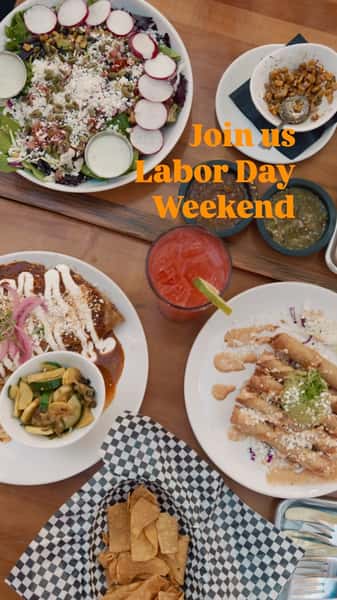 ☀️🌮 Labor Day Weekend at Seis Kitchen!
We’re OPEN regular hours all weekend and ready to serve up your Seis favorites! 🍹🌮
Join us at:
📍 Mercado San Agustín
📍 Oro Valley
📍 Tanque Verde
Bring your crew, grab a margarita & let us do the cooking. 🩵See you at Seis!