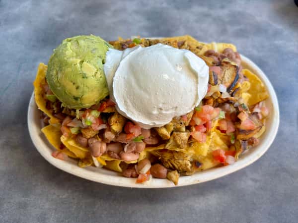 Pollo Asado Nachos