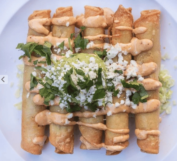Chicken Taquitos catered by Seis