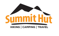 summit hut logo - hiking - camping - travel
