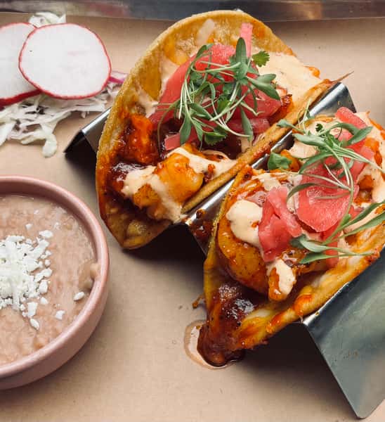 Camarón Al Pastor Tacos