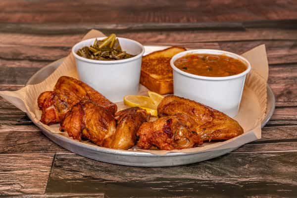 Smoked Chicken Wings (3)