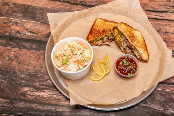 Jalapeno Grilled Cheese & Pulled Pork