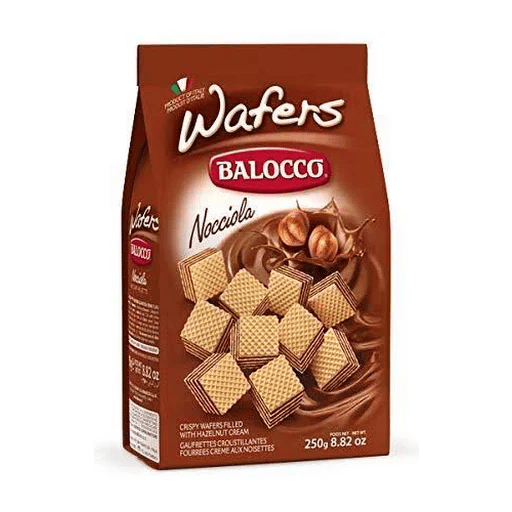 Balocco Hazelnut Wafers 8.8 Oz 