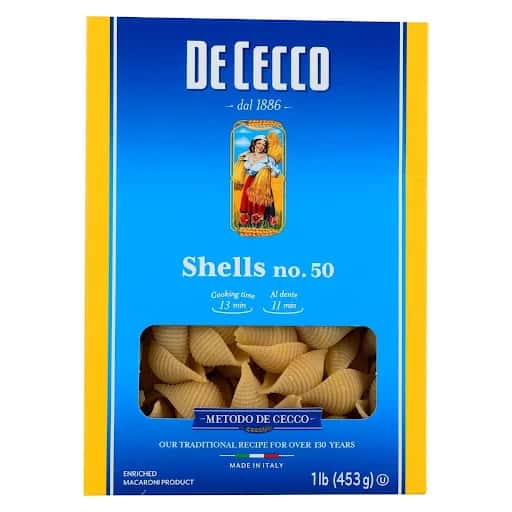 De Cecco Shells, No. 50 - 1 Lb