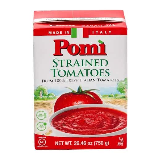 Pomi Tomatoes, Strained - 26.46 Oz