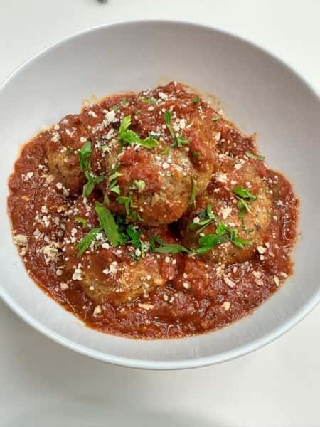 Meatballs and Marinara