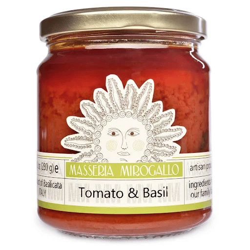 Masseria Mirogallo Italian Tomato Sauce with Basil