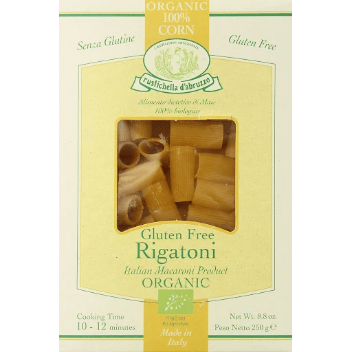 Rustichella d'Abruzzo Gluten-Free Rigatoni Organic 100% Corn