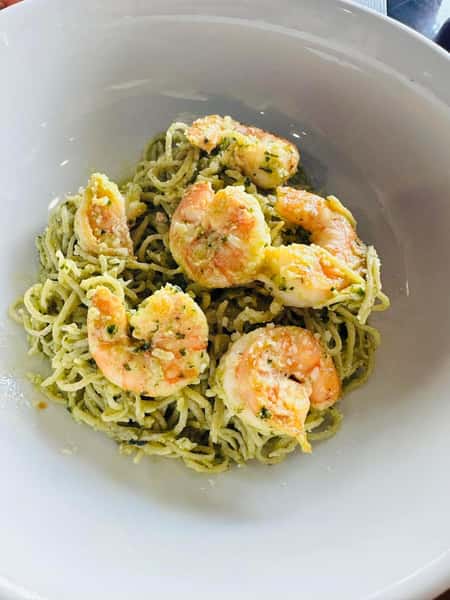 Shrimp Pesto Pasta
