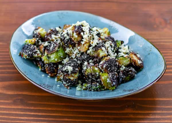 Brussel Sprouts from the Wood Oven