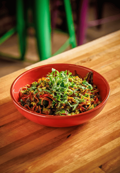 Spicy Yaki-Soba Noodles