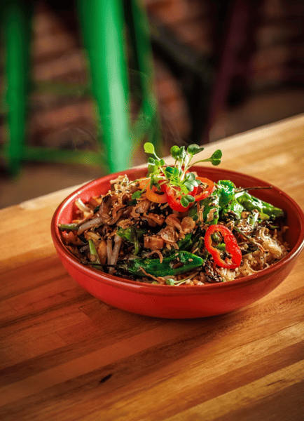 Kung Pao Shroom Trio