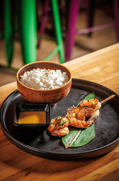 SM - Sichuan Prawn Skewer (GF)