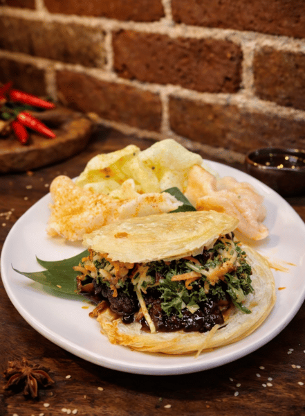 Fried Chicken Roujiamo