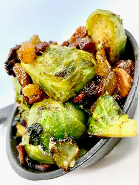 BRUSSEL SPROUTS W/BACON