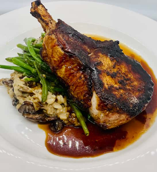 BLACKENED PORK CHOP