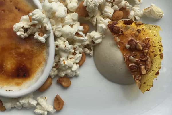 Popcorn Creme Brulee