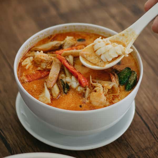 Authentic Thai soup bowl in the comfort of ones own home