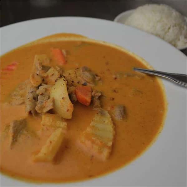 Thai chicken soup