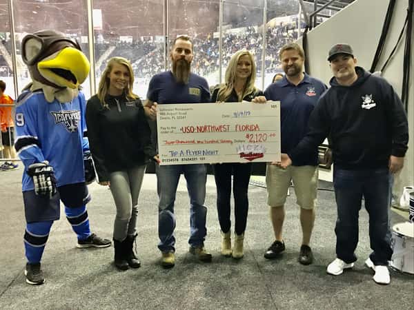 Nick's at Ice Flyers Game