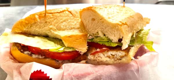 Fried Flounder Sandwich