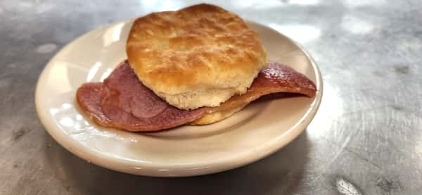Biscuit Sandwich with Country Ham
