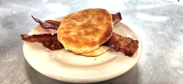Biscuit Sandwich with Bacon