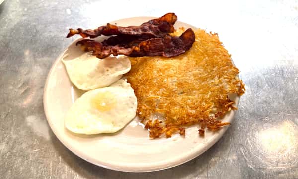 2 Egg Breakfast with Bacon