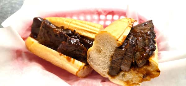 Pit Boss BBQ Brisket Sandwich