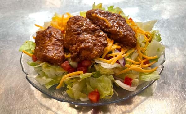 Buffalo Chicken Tender Salad