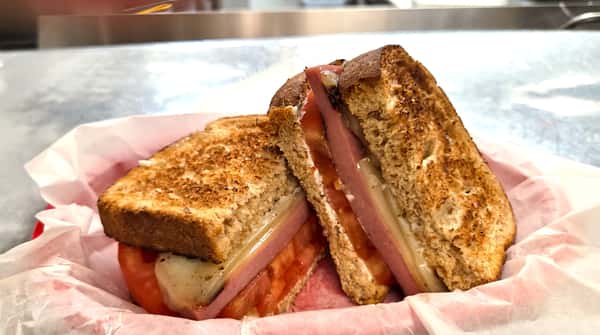 Fried Bologna Sandwich