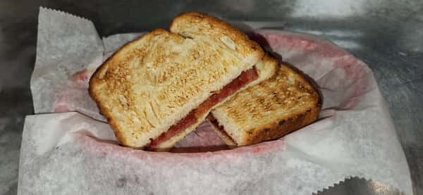 Breakfast Sandwich with Country Ham (no eggs or cheese)