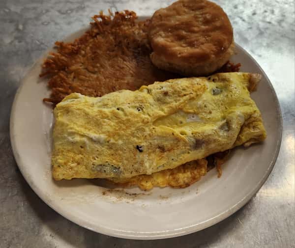 Red Hill Omelet (Folded In)