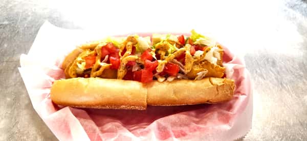 Bubba's Fried Shrimp Po' Boy Sandwich
