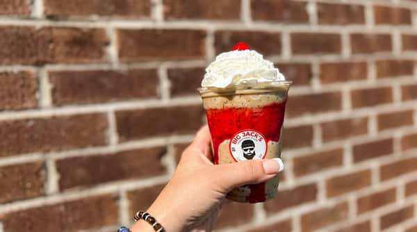strawberry frappe