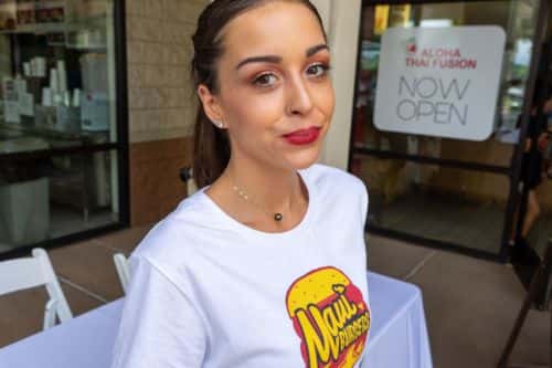 burger eating competition contestant