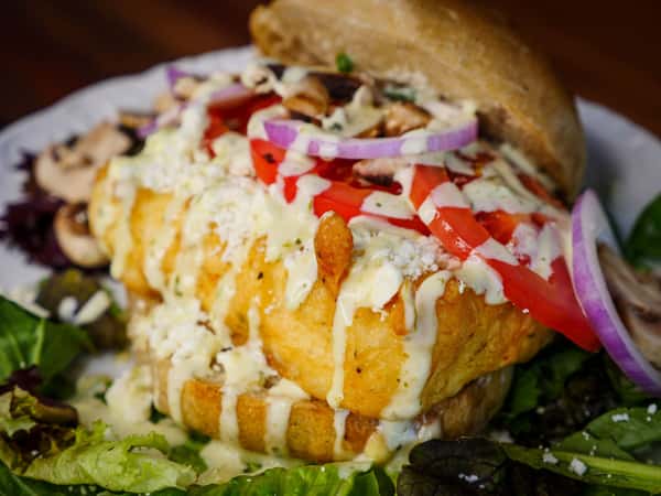 Crispy Tofu Burger