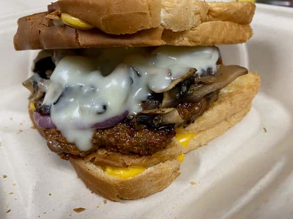 Patty Melt Grilled Cheese Sandwich Burger