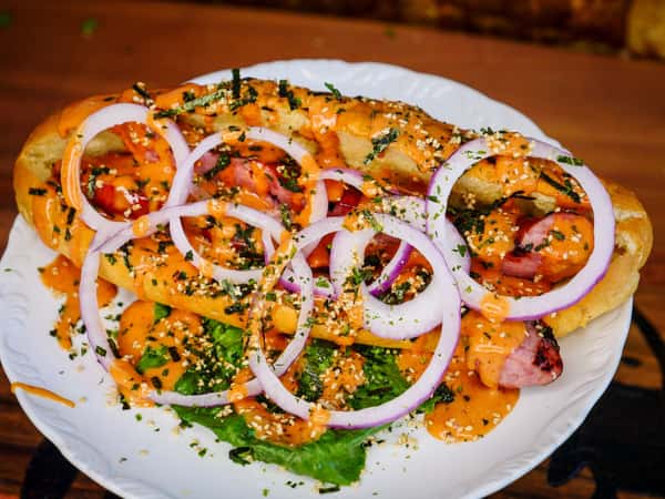 Furikake Volcano Kielbasa